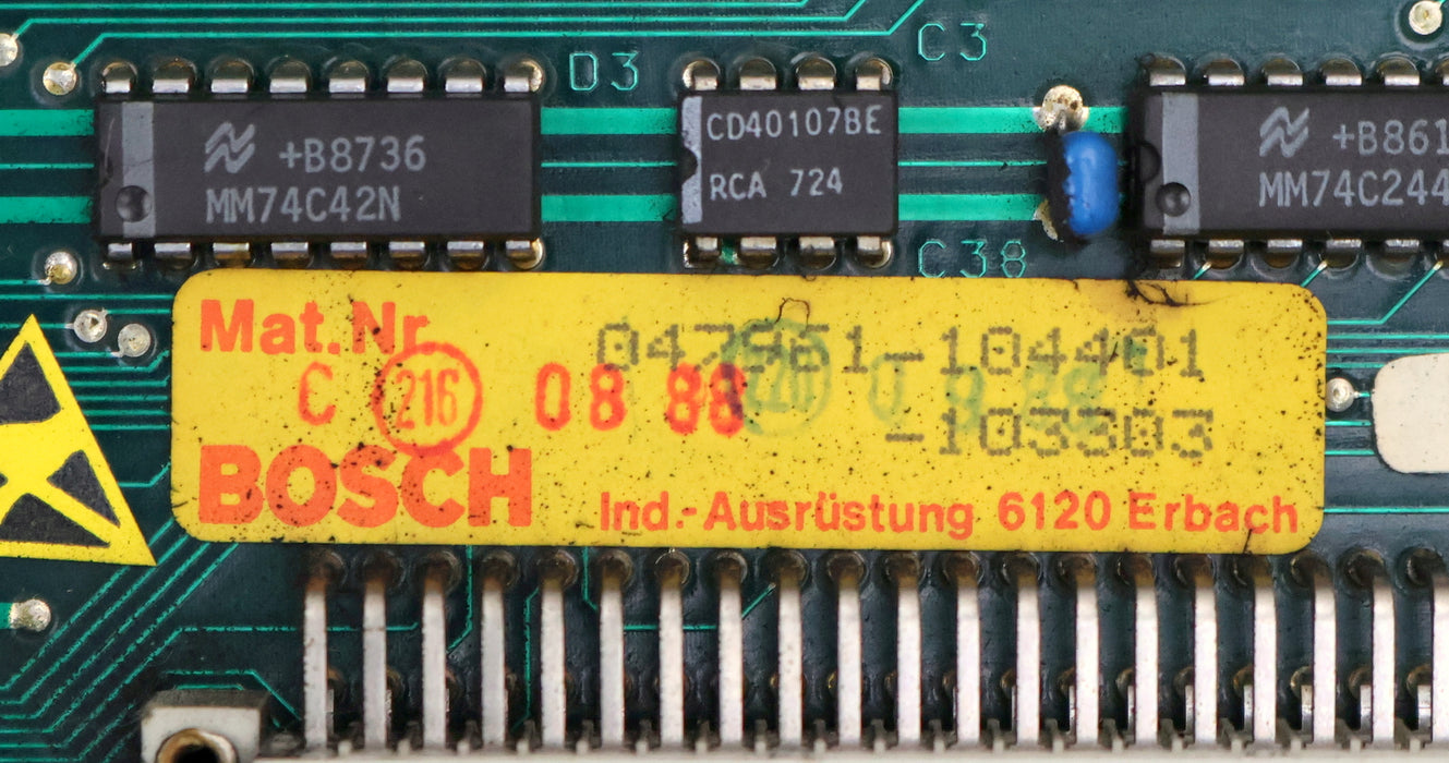 Bild des Artikels BOSCH-E24V--Input-Modul-Mat.Nr.-047961-104401-/-103303-gebraucht