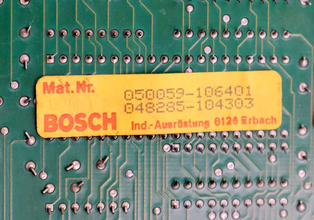 Bild des Artikels BOSCH-PC-Steuerkarte-R600-Mat.Nr.-050059-106401-/-048285-104303-gebraucht