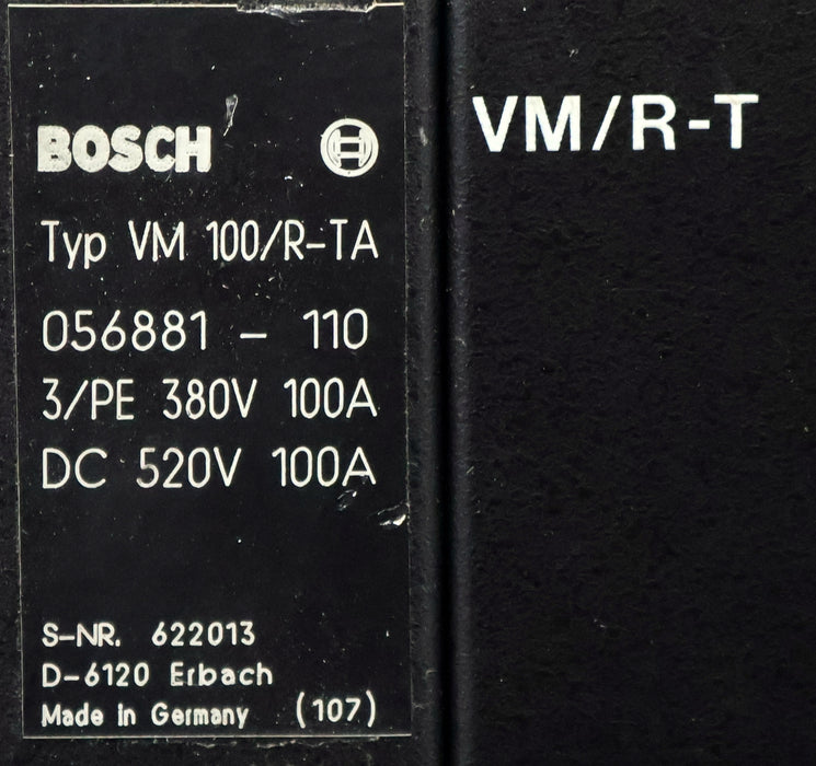 Bild des Artikels BOSCH-!-overhauled-and-tested-!-Versorgungsmodul-Typ-VM-100/R-TA-056881-110