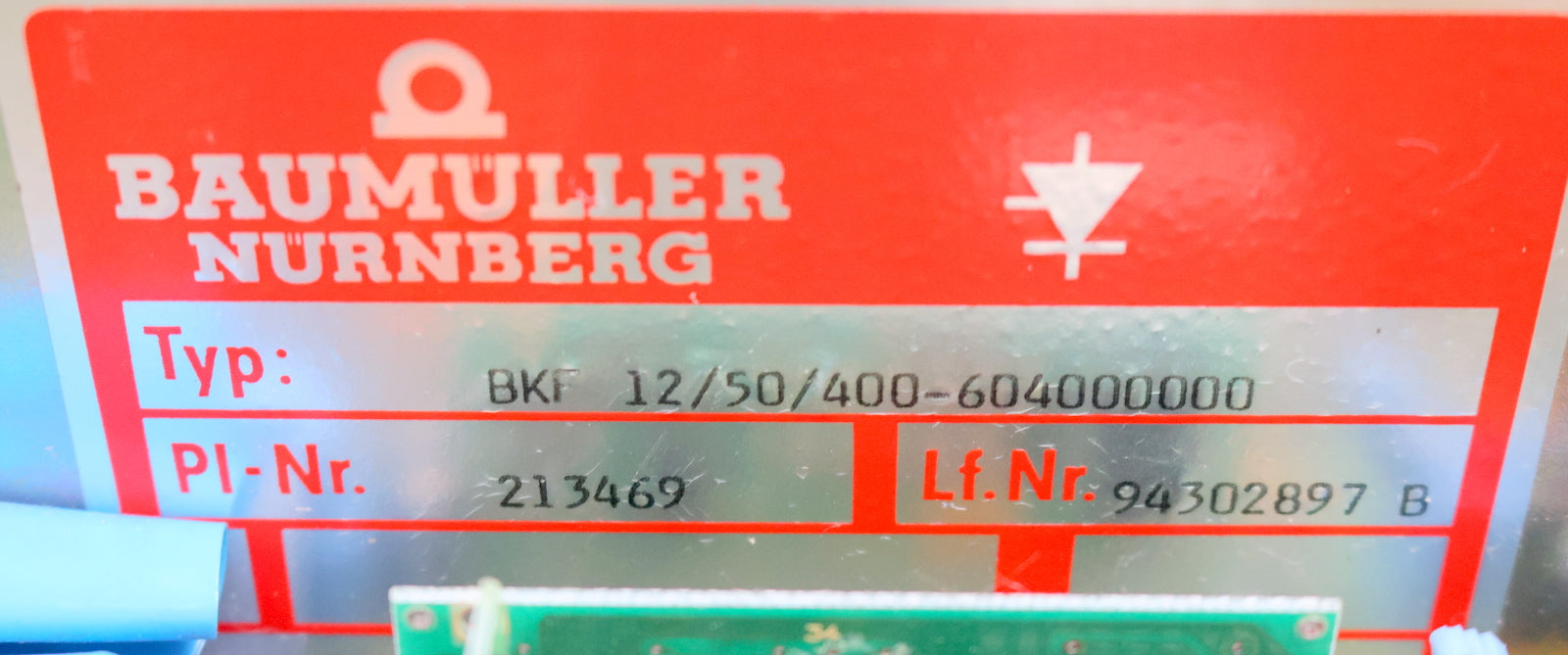 Bild des Artikels BAUMUELLER-!-overhauled-and-tested-!-Stromrichter-Typ-BKF-12/50/400-604000000