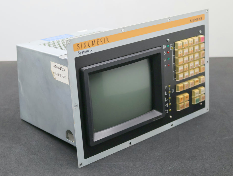 Bild des Artikels SIEMENS-SINUMERIK-!-overhauled-and-tested-!-9''-Bedientafel-SW/WS-6FC3888-5MC