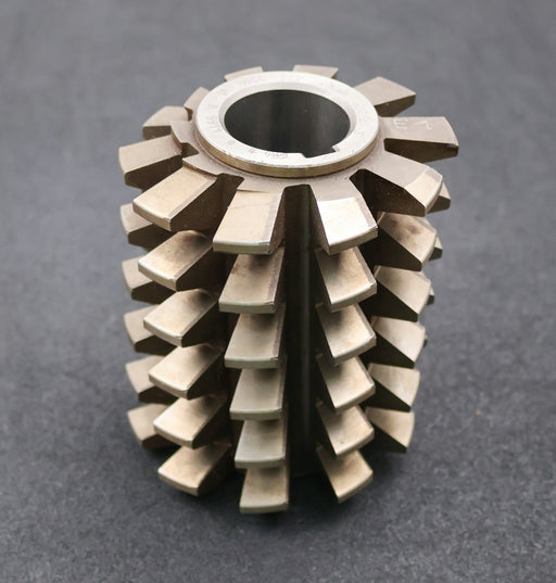 Bild des Artikels PWS-Zahnrad-Wälzfräser-gear-hob-m=-7mm-20°-EGW-Ø110x135xØ40mm-mit-LKN-BPIII