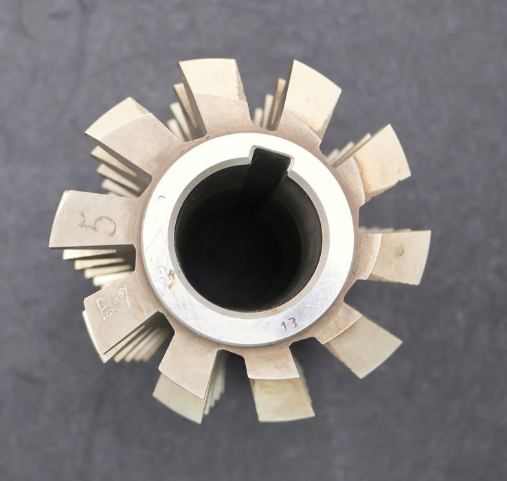 Bild des Artikels PWS-Zahnrad-Wälzfräser-gear-hob-m=-7mm-20°-EGW-Ø110x135xØ40mm-mit-LKN-BPIII