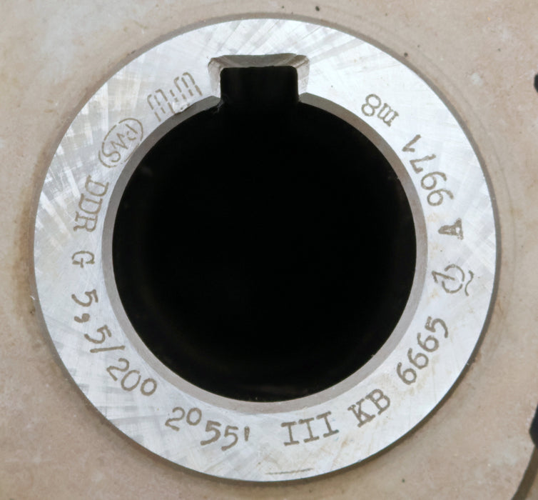 Bild des Artikels PWS-Zahnrad-Wälzfräser-gear-hob-m=-5,5mm-20°-EGW-Ø125x151xØ40mm-mit-LKN-BPIII