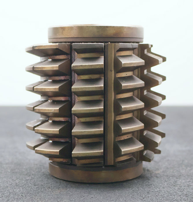 Bild des Artikels PWS-Zahnrad-Wälzfräser-gear-hob-m=-6mm-20°-EGW-Ø139x146xØ40mm-mit-LKN-BPII