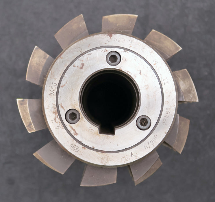 Bild des Artikels PWS-Zahnrad-Wälzfräser-gear-hob-m=-6mm-20°-EGW-Ø139x146xØ40mm-mit-LKN-BPII