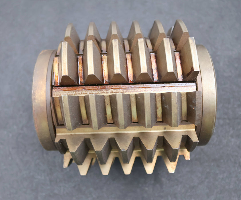 Bild des Artikels PWS-Zahnrad-Wälzfräser-gear-hob-m=-6mm-20°-EGW-Ø139x146xØ40mm-mit-LKN-BPII