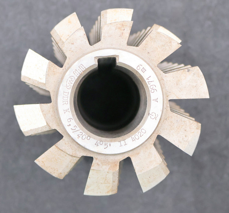 Bild des Artikels PWS-Zahnrad-Wälzfräser-gear-hob-m=-6,5mm-20°-EGW-Ø110x135xØ40mm-mit-LKN-BPII