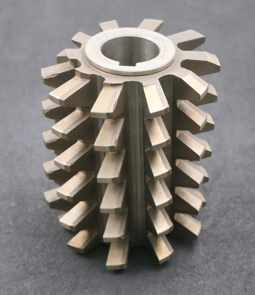 Bild des Artikels PWS-Zahnrad-Wälzfräser-gear-hob-m=-8mm-20°-EGW-Ø124x151xØ40mm-mit-LKN-BPIII