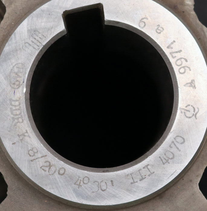 Bild des Artikels PWS-Zahnrad-Wälzfräser-gear-hob-m=-8mm-20°-EGW-Ø124x151xØ40mm-mit-LKN-BPIII