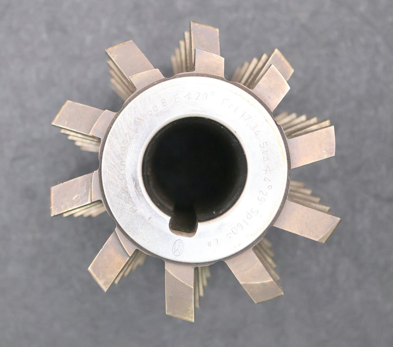 Bild des Artikels FETTE-Zahnrad-Wälzfräser-gear-hob-m=-8mm-20°-EGW-Ø122x139xØ40mm-mit-LKN