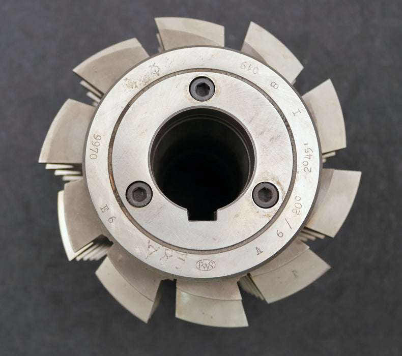 Bild des Artikels PWS-Zahnrad-Wälzfräser-gear-hob-m=-6mm-20°-EGW-Ø139x146xØ40mm-mit-LKN-BPI