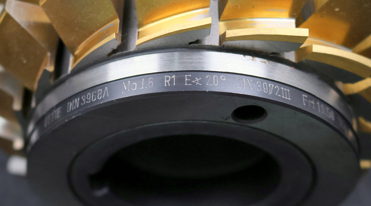 Bild des Artikels FETTE-Zahnrad-Wälzfräser-gear-hob-m=-6mm-20°-EGW-Ø132x213xØ50mm-LKN