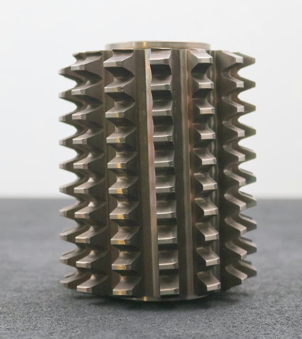 Bild des Artikels PWS-Zahnrad-Wälzfräser-gear-hob-m=-4mm-20°-EGW-Ø108x135xØ40mm-mit-LKN-BPII