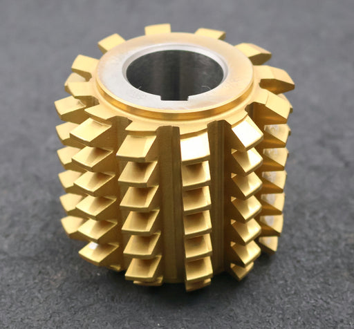 Bild des Artikels PWS-Zahnrad-Wälzfräser-gear-hob-m=-3mm-20°-EGW-Ø80x69xØ32mm-mit-LKN-BPII