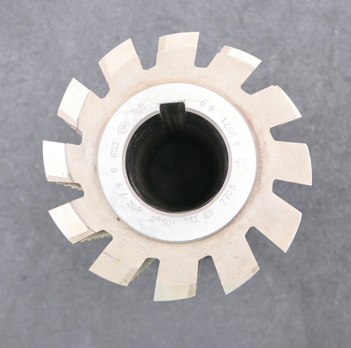 Bild des Artikels PWS-Zahnrad-Wälzfräser-gear-hob-m=-6mm-20°-EGW-Ø139x170xØ50mm-mit-LKN-BPIII