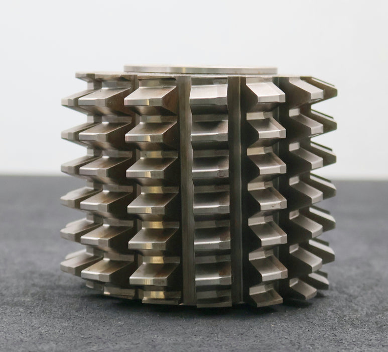 Bild des Artikels PWS-Zahnrad-Wälzfräser-gear-hob-m=-5mm-20°-EGW-Ø133x111xØ40mm-mit-LKN-BPII