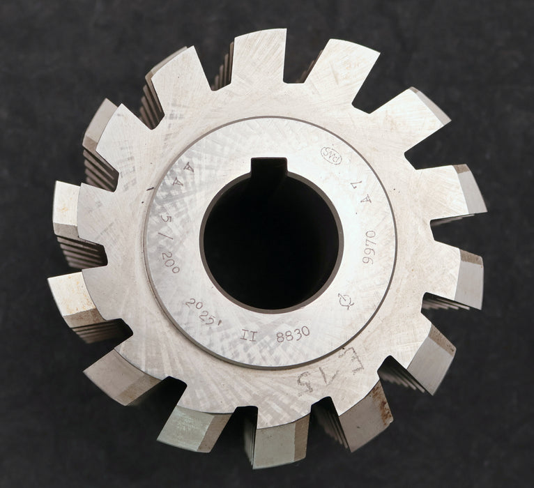 Bild des Artikels PWS-Zahnrad-Wälzfräser-gear-hob-m=-5mm-20°-EGW-Ø133x111xØ40mm-mit-LKN-BPII