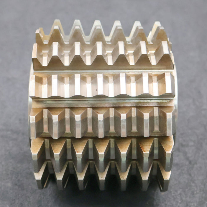 Bild des Artikels PWS-Zahnrad-Wälzfräser-gear-hob-m=-5mm-20°-EGW-Ø133x111xØ40mm-mit-LKN-BPII