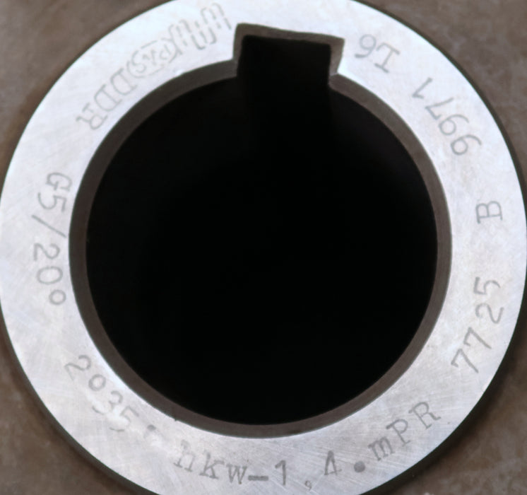 Bild des Artikels PWS-Zahnrad-Wälzfräser-gear-hob-m=-5mm-20°-EGW-Ø124x151xØ40mm-mit-LKN