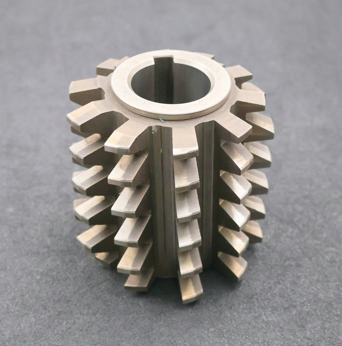 Bild des Artikels PWS-Zahnrad-Wälzfräser-gear-hob-m=-6mm-20°-EGW-Ø108x108xØ40mm-mit-LKN-BPII