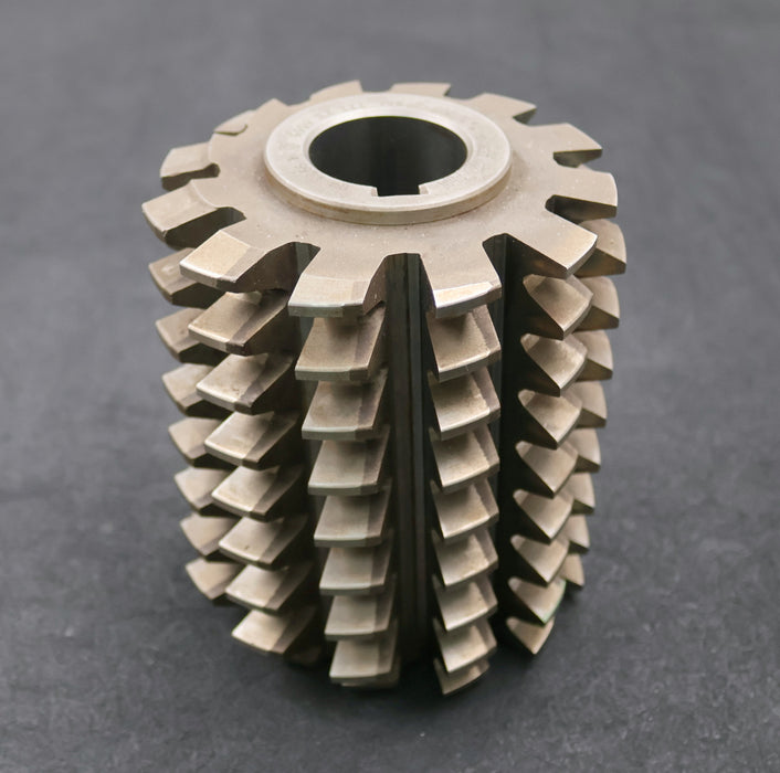 Bild des Artikels PWS-Zahnrad-Wälzfräser-gear-hob-m=-5,5mm-20°-EGW-Ø125x152xØ40mm-mit-LKN-BPIII