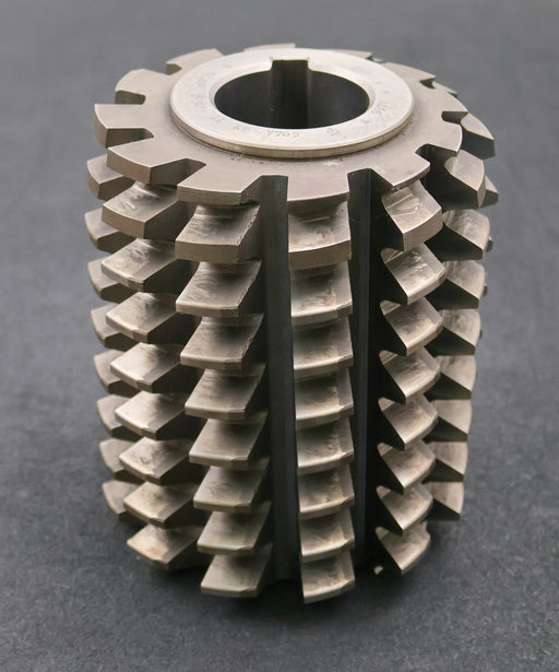 Bild des Artikels PWS-Zahnrad-Wälzfräser-gear-hob-m=-6mm-20°-EGW-Ø132x170xØ50mm-mit-LKN-BPII