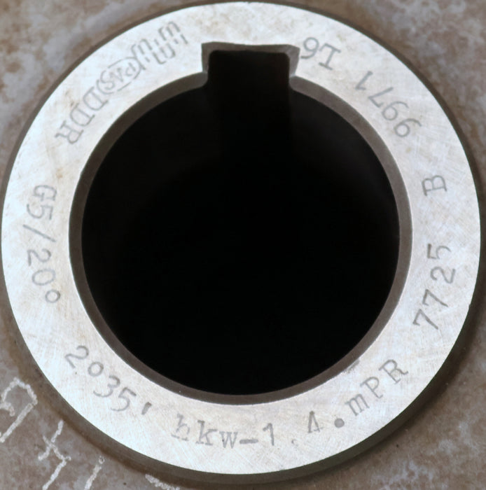 Bild des Artikels PWS-Zahnrad-Wälzfräser-gear-hob-m=-5mm-20°-EGW-Ø125x151xØ40mm-mit-LKN