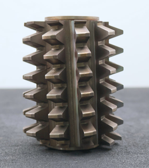 Bild des Artikels PWS-Zahnrad-Wälzfräser-gear-hob-m=-6mm-20°-EGW-Ø108x135xØ40mm-mit-LKN-BPII