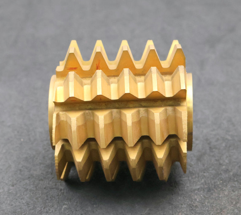 Bild des Artikels PWS-Zahnrad-Wälzfräser-gear-hob-m=-5mm-20°-EGW-Ø89x86xØ27mm-mit-LKN-9-Spannuten