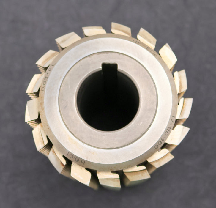 Bild des Artikels Zahnrad-Wälzfräser-gear-hob-m=-2,5mm-20°-EGW-Ø111x176xØ40mm-mit-LKN