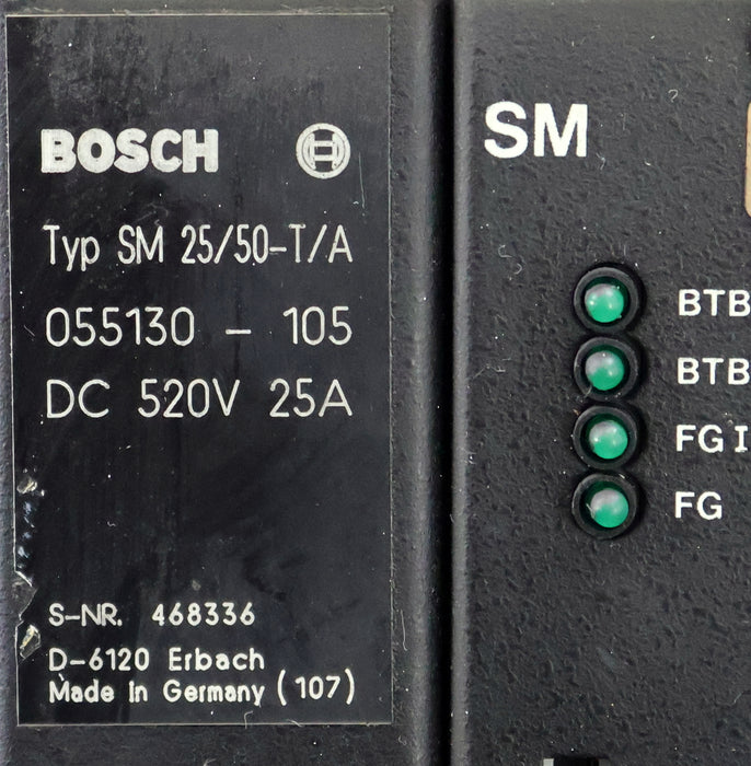 Bild des Artikels BOSCH-!overhauled-and-tested!-Servomodul-Typ-SM-25/50-T/A-055130-105-520VDC-25A