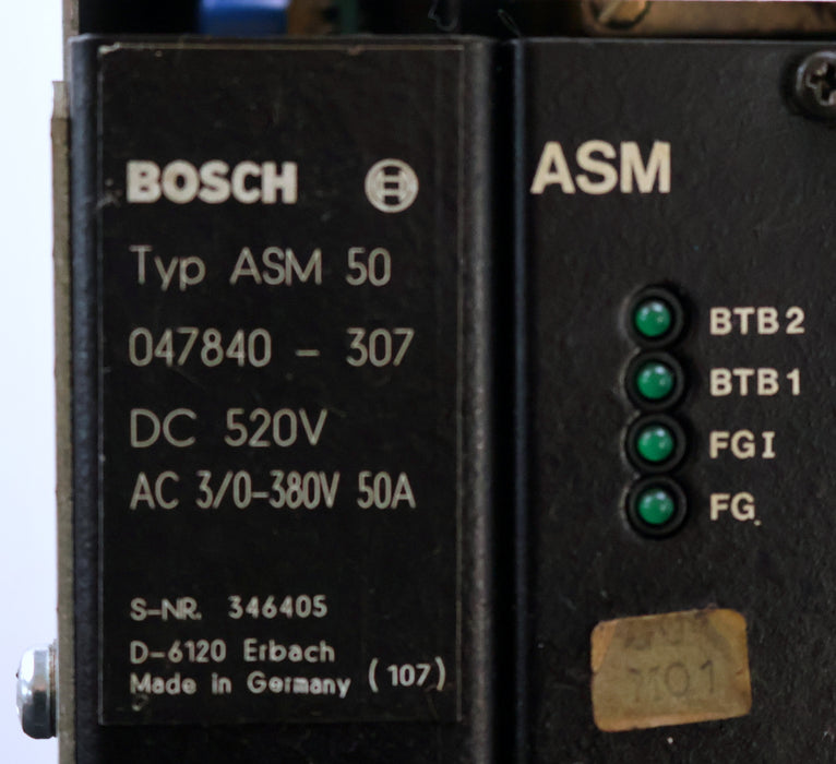 Bild des Artikels BOSCH-!-overhauled-and-tested-!-Servomodul-Typ-ASM-50-047840-307-520VDC-50A