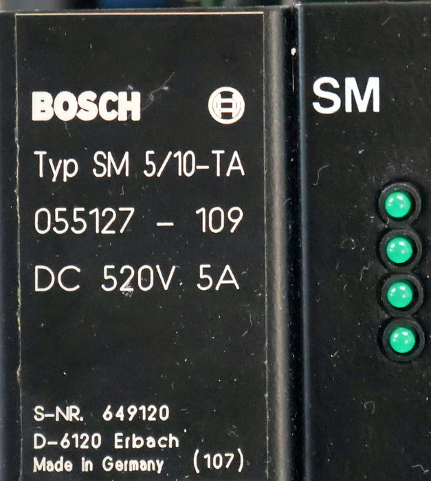 Bild des Artikels BOSCH-!-overhauled-and-tested-!-Servomodul-Typ-SM-5/10-T/A-055127-109-520VDC-5A