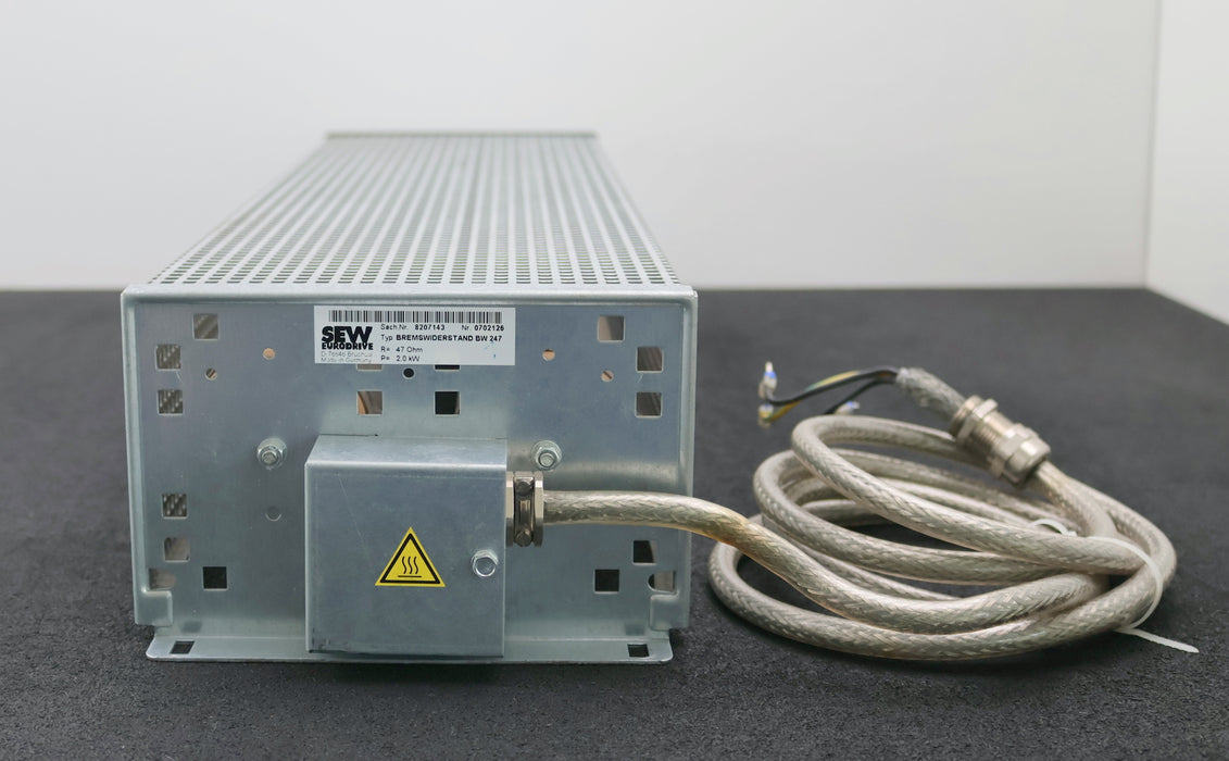 Bild des Artikels SEW-Bremswiederstand-BW-247-Sach.Nr.-8207143-R=-47Ohm-P=-2,0kW-gebraucht