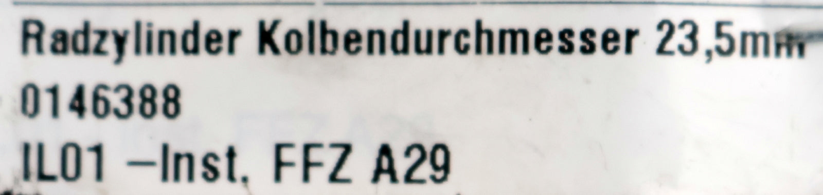 Bild des Artikels STILL-Radbremszylinder-Id.Nr.-0146388-KolbenØ-23,5mm-unbenutzt