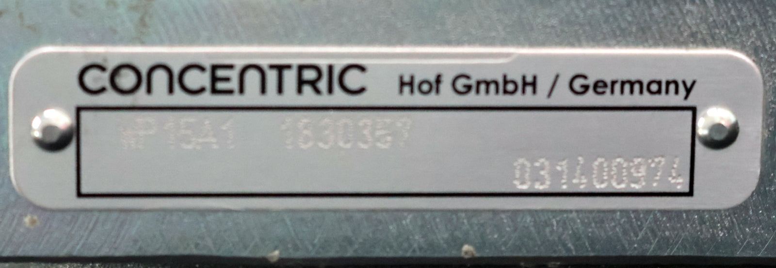 Bild des Artikels CONCENTRIC-Hydraulik-Pumpe-WP15A1-1830357-unbenutzt