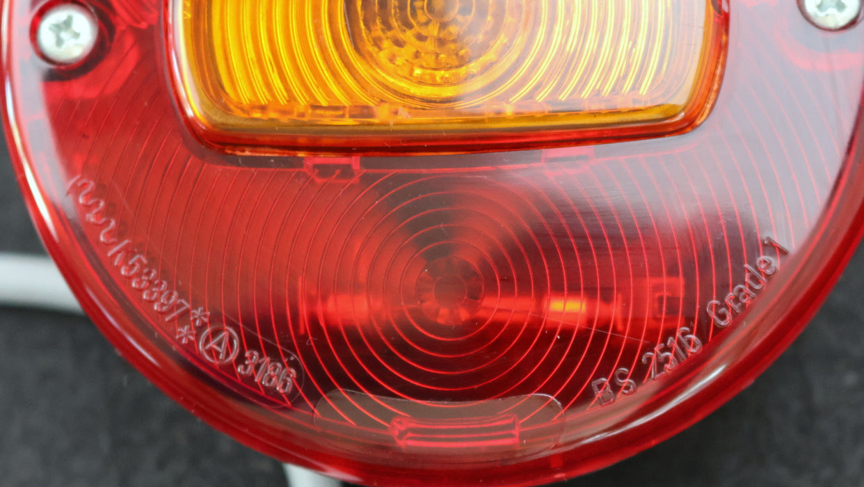 Bild des Artikels LINDE-Eckleuchte-rund-Artikelnr.:-1263801005-Ø-116mm-Kabellänge-450mm-unbenutzt