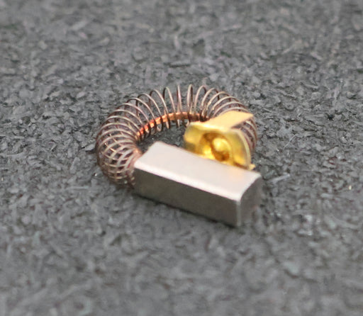 Bild des Artikels Kohlebürste-Blockkohlebürste-mit-einer-Litze-Abmessungen-5x4x12,4mm-Feder+Bügel