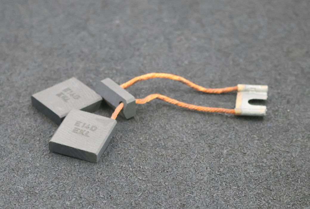 Bild des Artikels Kohlebürste-Montierte-Zwillingskohlebürste-mit-zwei-Litzen-EKL-E14D-12,4x25x32mm