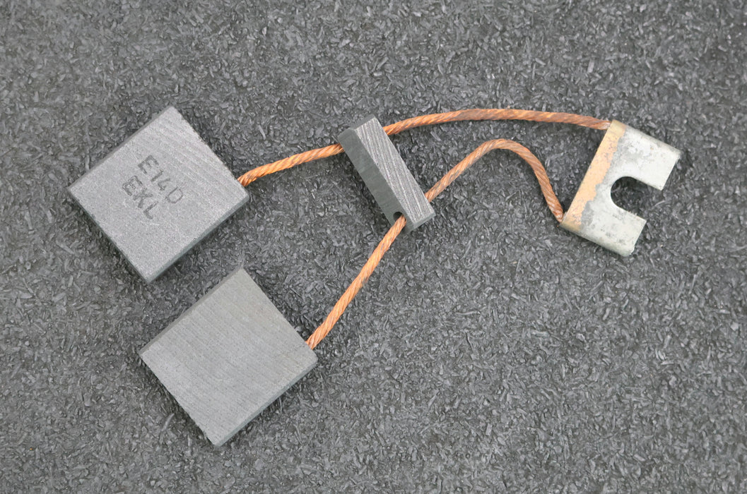 Bild des Artikels Kohlebürste-Montierte-Zwillingskohlebürste-mit-zwei-Litzen-EKL-E14D-12,5x25x32mm