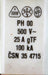 Bild des Artikels ZSE-5x-Sicherungseinsatz-fuse-link-PH00-500VAC-25A-Betriebsklasse-gTF-unbenutzt