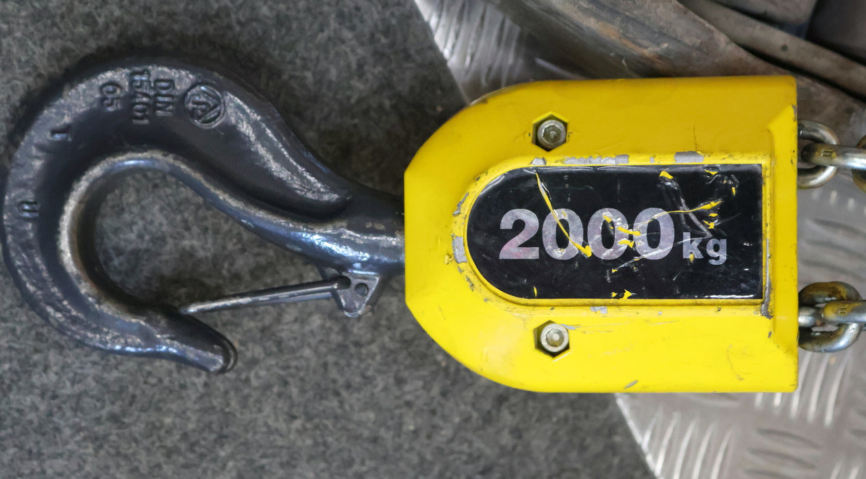 Bild des Artikels VETTER-Elektrokettenzug-SIC7F/8F-Tragfähigkeit-1000-2000kg-Kette-6,8x17,8