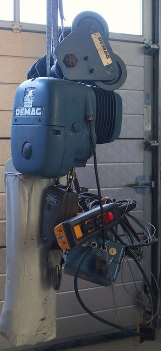 Bild des Artikels DEMAG-Elektrokettenzug-Typ-PK10N-Tragfähigkeit-2t-Haupthub-6m/min---überprüft