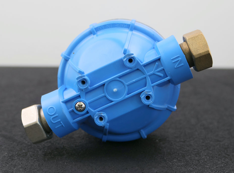 Bild des Artikels AQUAFILTER-Filtergehäuse-Länge-10''-klare-Filtertasse-blauer-Filterkopf