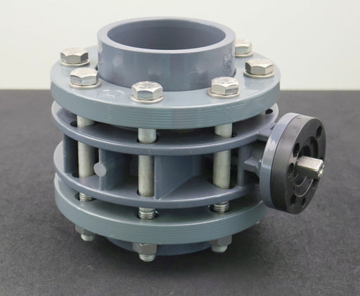 Bild des Artikels VDL-Absperrventil-Absperrklappe-ohne-Griff-aus-PVC-U-PN10-DN100-InnenØ-110mm