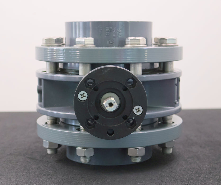 Bild des Artikels VDL-Absperrventil-Absperrklappe-ohne-Griff-aus-PVC-U-PN10-DN100-InnenØ-110mm