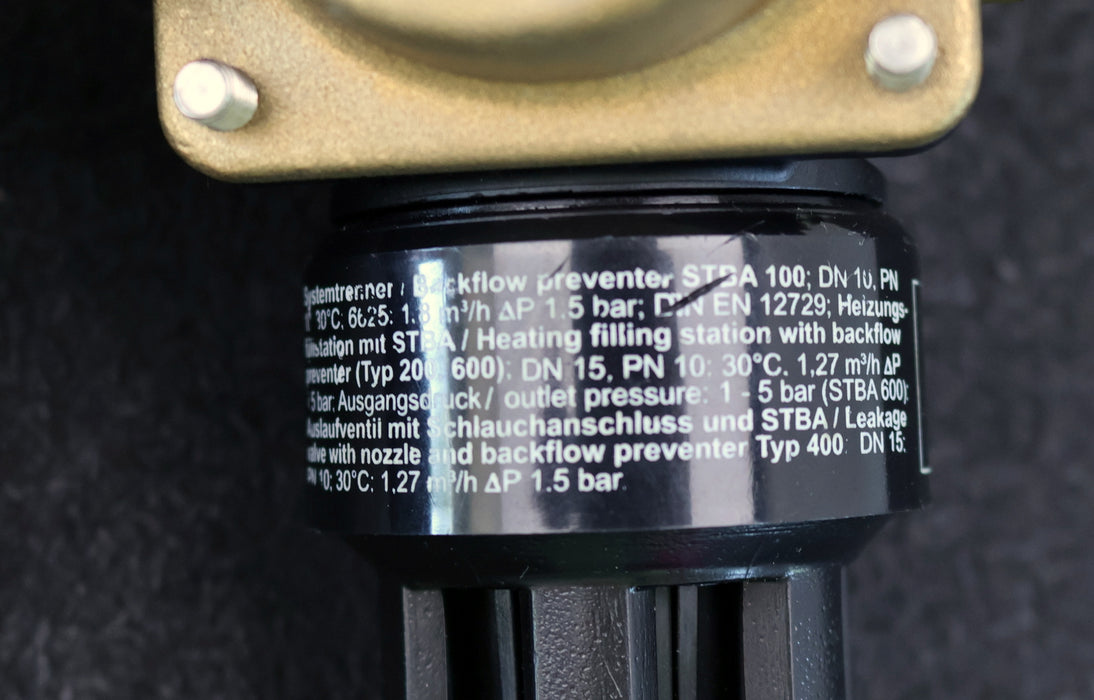 Bild des Artikels SYR-Systemtrenner-Typ-STBA-100-DN10-PN10-30°C-1,8m³/h-3/4''-mit-Druckminderer