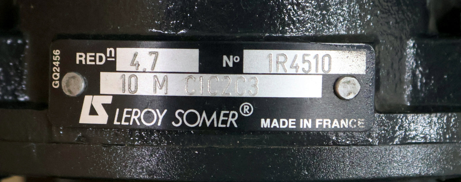 Bild des Artikels LEROY-SOMER-Elektrofahrwerk-No.-1R4510-10-M-C1C2C3-Motor-LS56FMC-220-240VDC