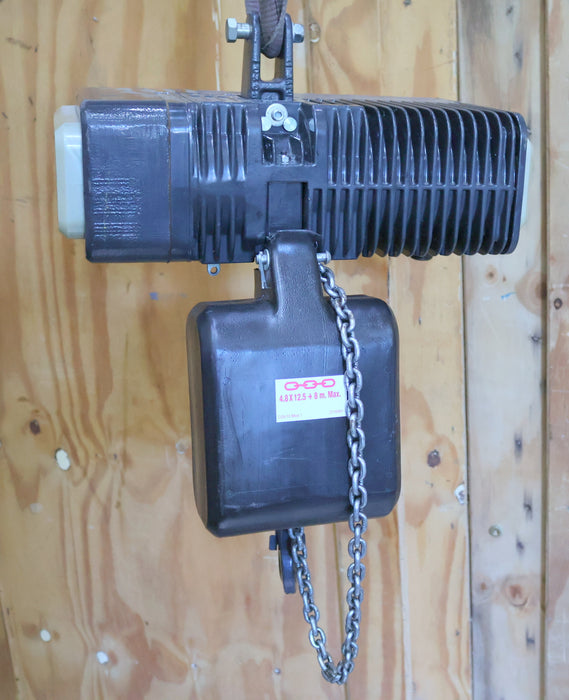 Bild des Artikels MEILI-Elektrokettenzug-Type-005SKB001206OHX4005MA-Tragfähigkeit-500kg-überprüft